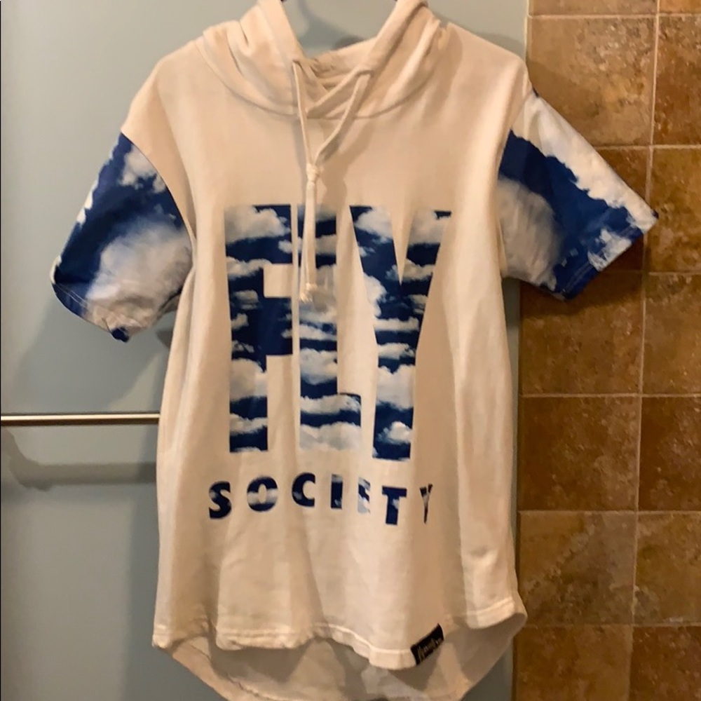 Men’s Fly Society T-shirt hoodie